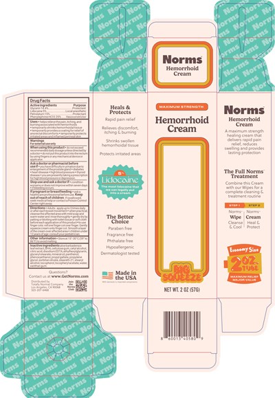 Carton (Norms 2 Oz Hem Cream Unit Carton)